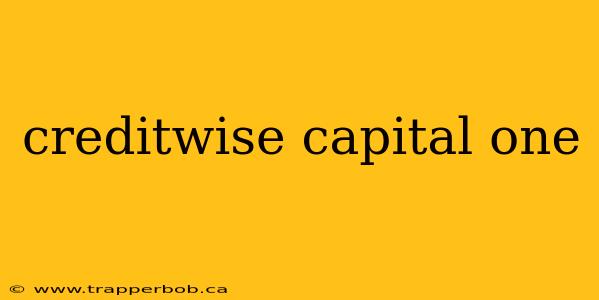 creditwise capital one