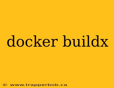 docker buildx