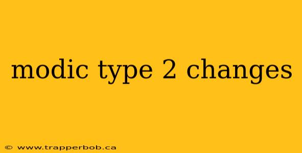 modic type 2 changes