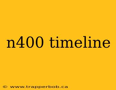 n400 timeline